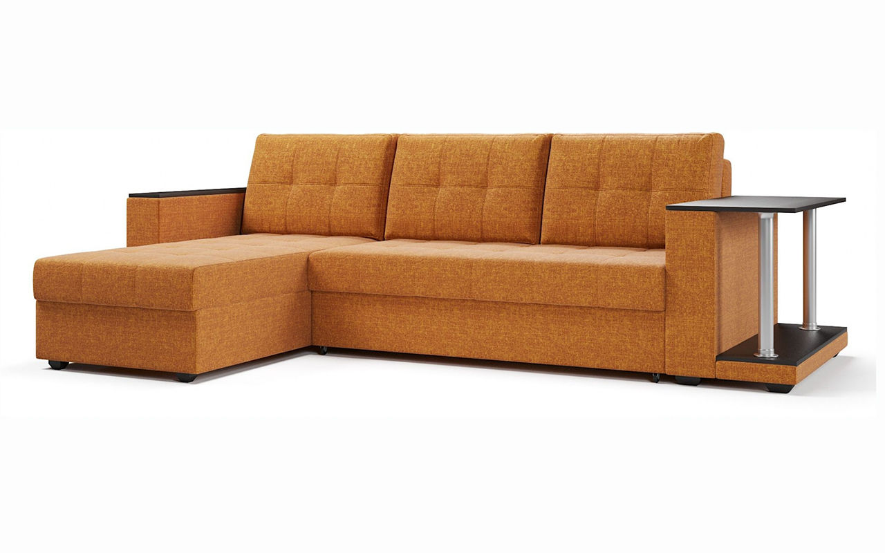 Gupan Диван-кровать угловой со столом Атланта 1 Классик